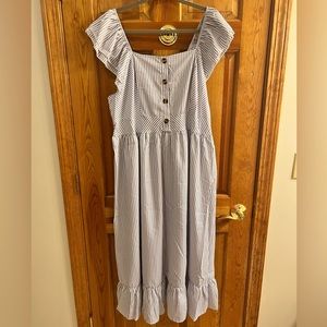 NWOT Shein Striped Summer Dress